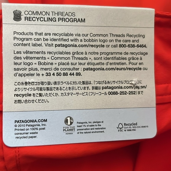 NWT Patagonia Men’s Wavefarer Red Board Shorts Size 38 /10” inseam - Picture 6 of 10